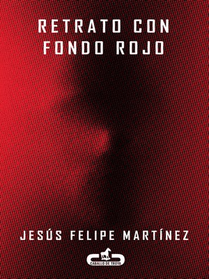cover image of Retrato con fondo rojo